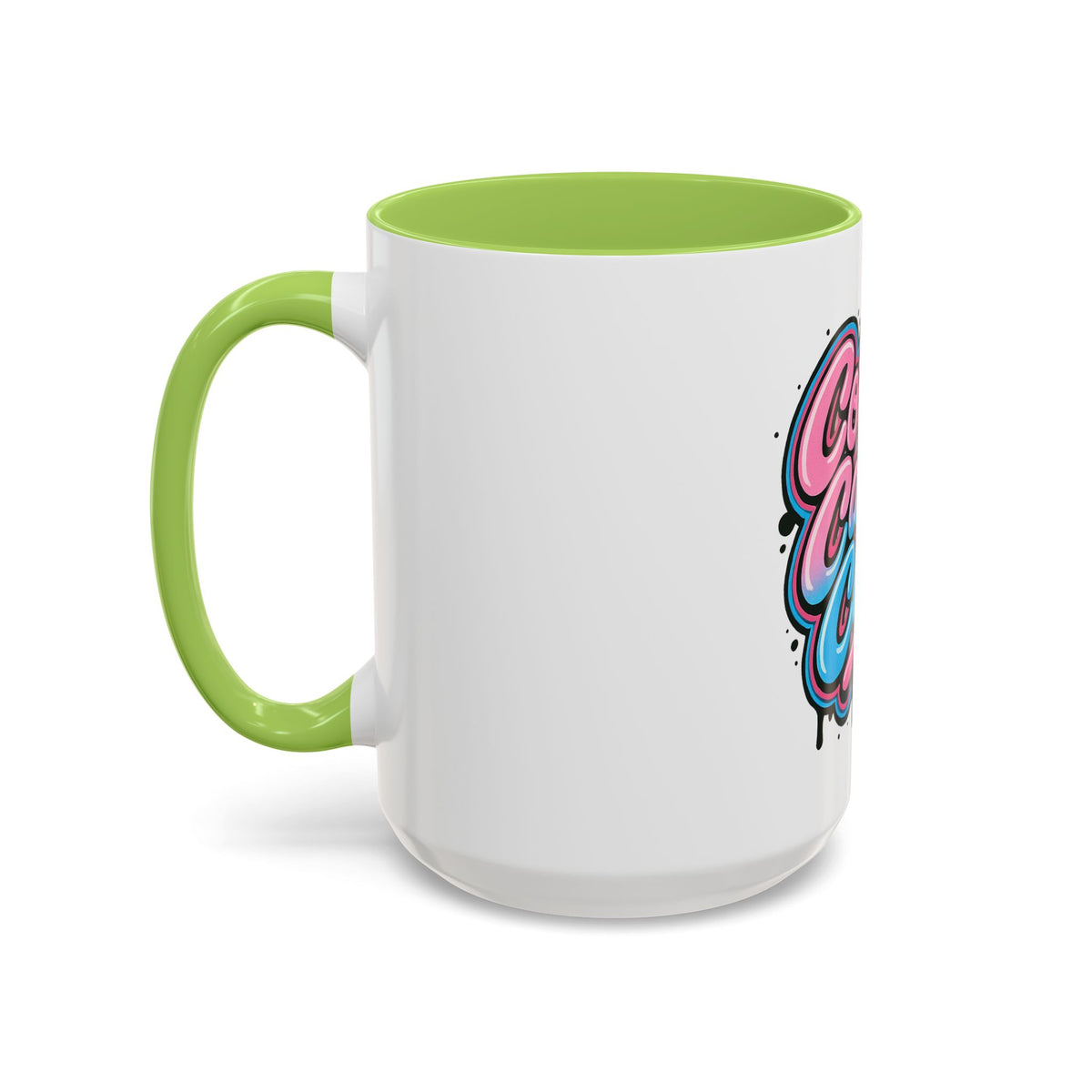 Cotton Candy Cunt Accent Coffee Mug — Design 6