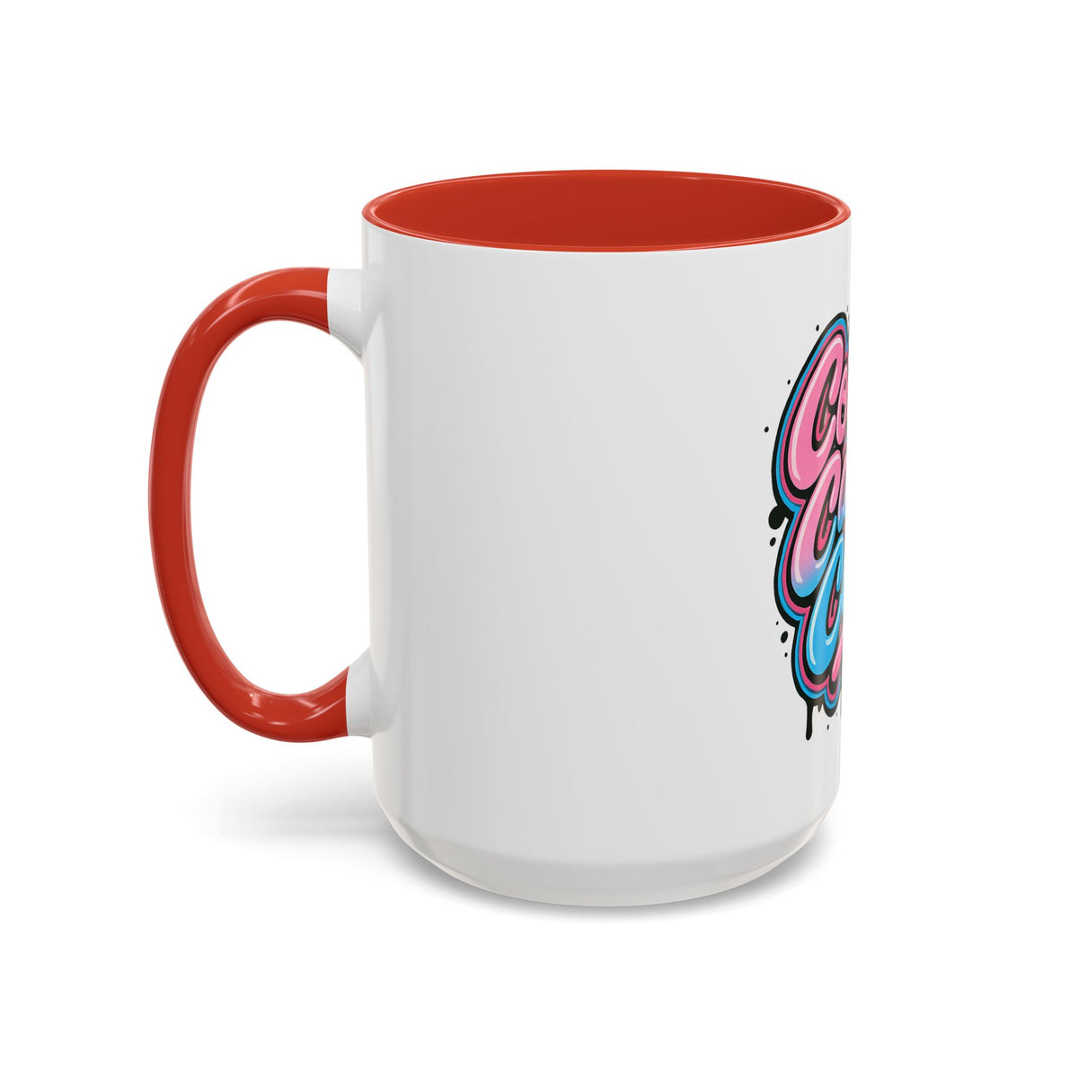 Cotton Candy Cunt Accent Coffee Mug — Design 6
