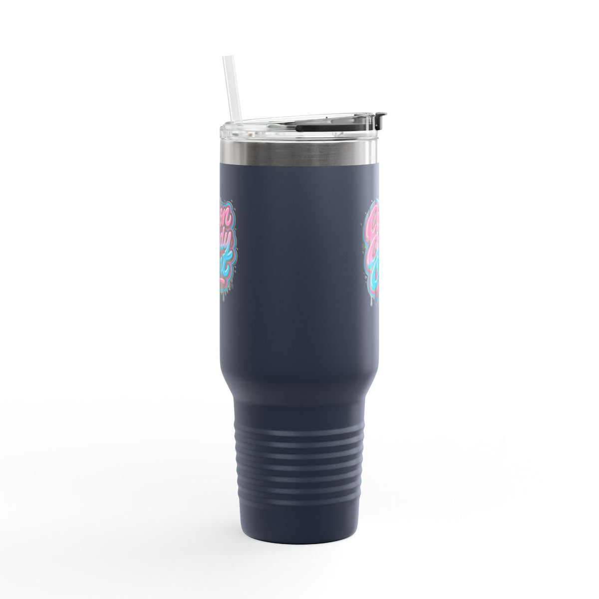 Cotton Candy Cunt 40oz Insulated Travel Tumbler — Design 6