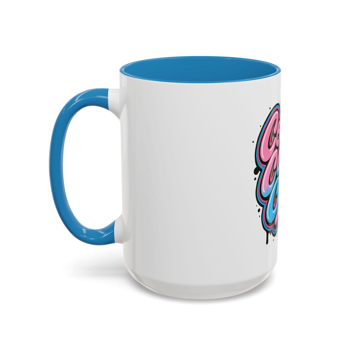 Cotton Candy Cunt Accent Coffee Mug — Design 6