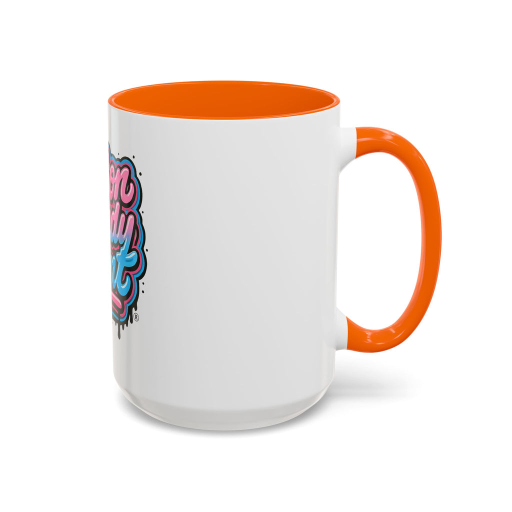 Cotton Candy Cunt Accent Coffee Mug — Design 6