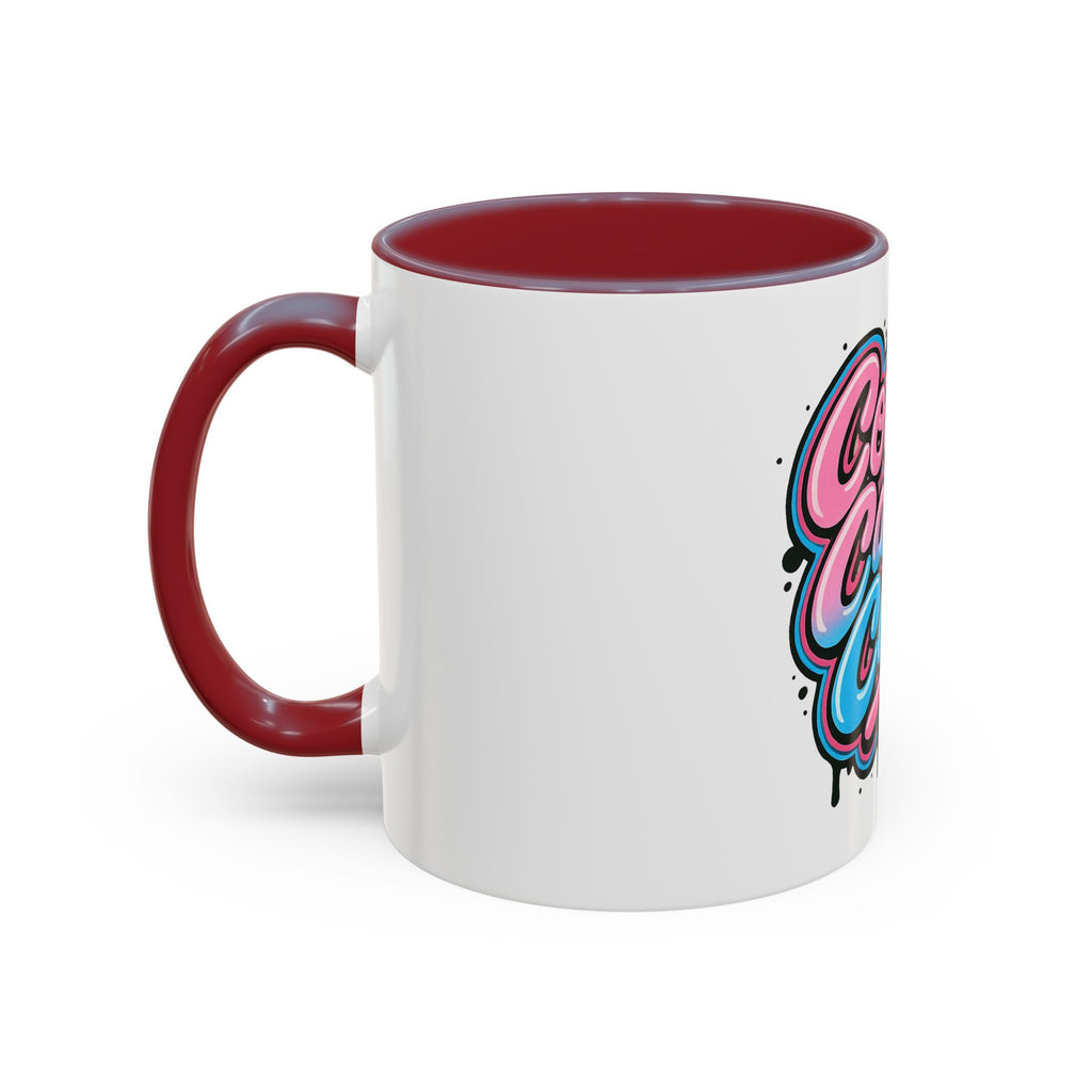 Cotton Candy Cunt Accent Coffee Mug — Design 6