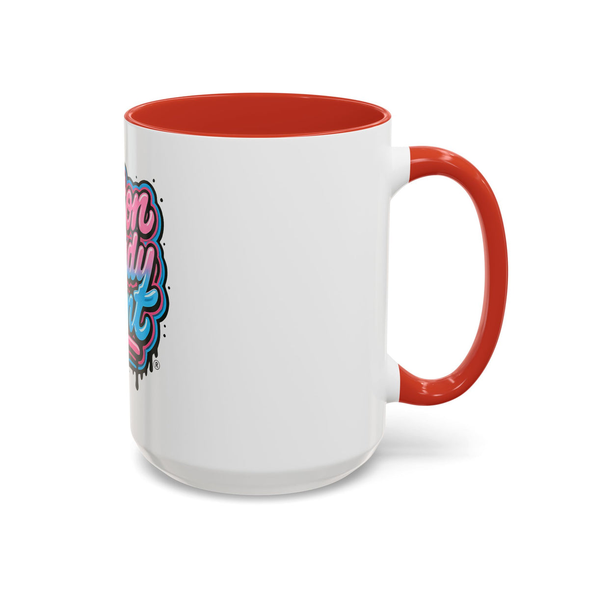 Cotton Candy Cunt Accent Coffee Mug — Design 6