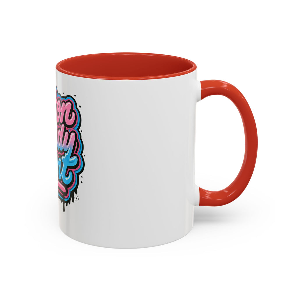 Cotton Candy Cunt Accent Coffee Mug — Design 6
