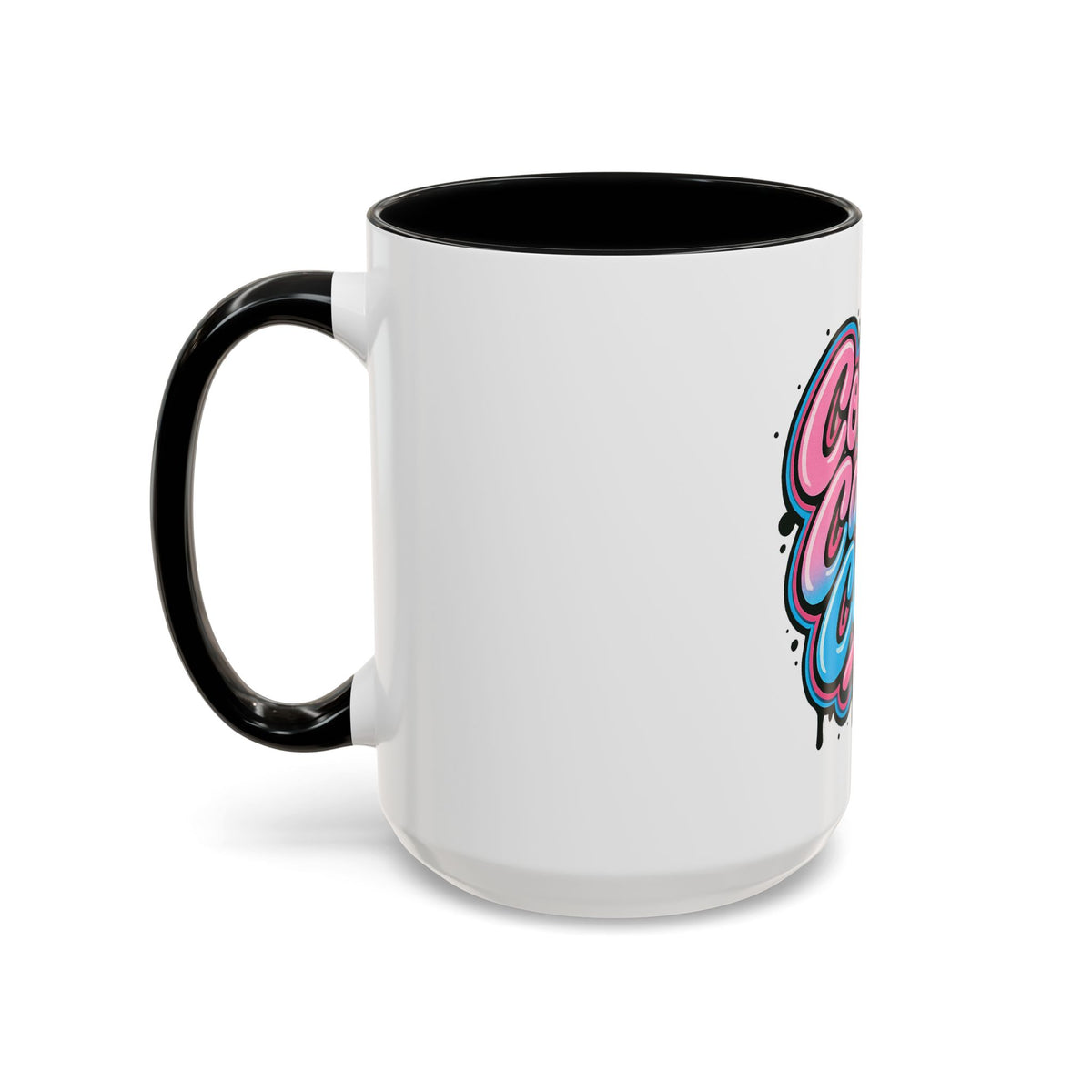Cotton Candy Cunt Accent Coffee Mug — Design 6