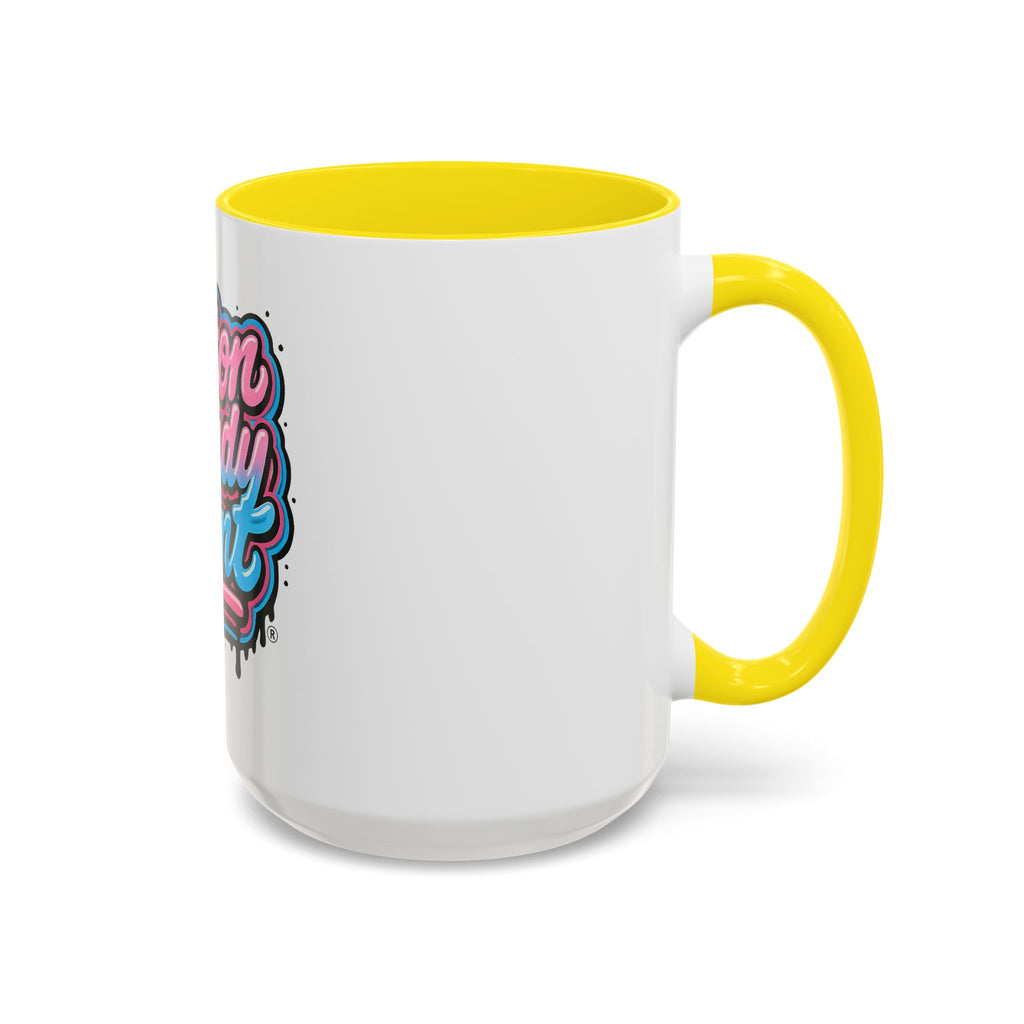 Cotton Candy Cunt Accent Coffee Mug — Design 6