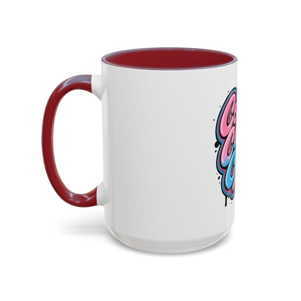 Cotton Candy Cunt Accent Coffee Mug — Design 6