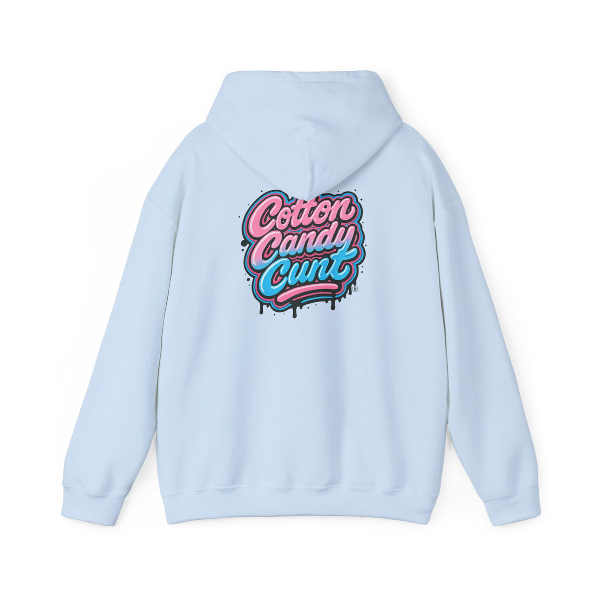 Cotton Candy Cunt Unisex Hoodie — Design 6