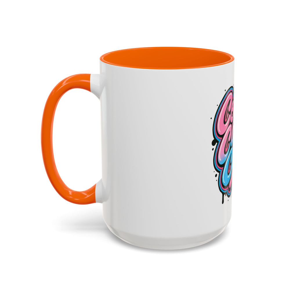 Cotton Candy Cunt Accent Coffee Mug — Design 6