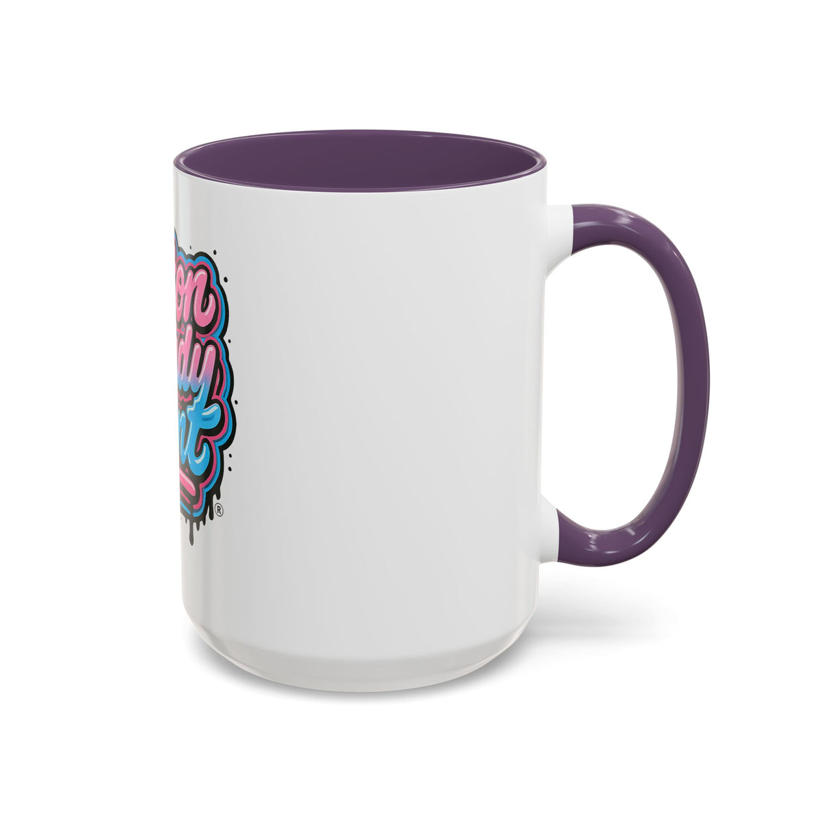 Cotton Candy Cunt Accent Coffee Mug — Design 6