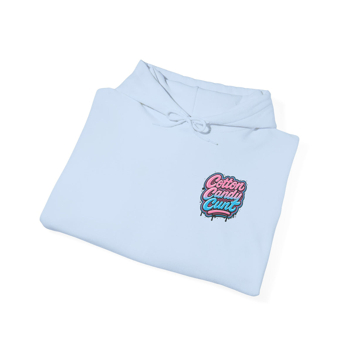 Cotton Candy Cunt Unisex Hoodie — Design 6