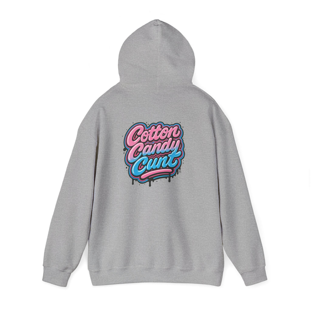 Cotton Candy Cunt Unisex Hoodie — Design 6