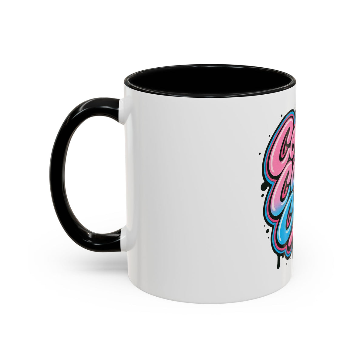 Cotton Candy Cunt Accent Coffee Mug — Design 6