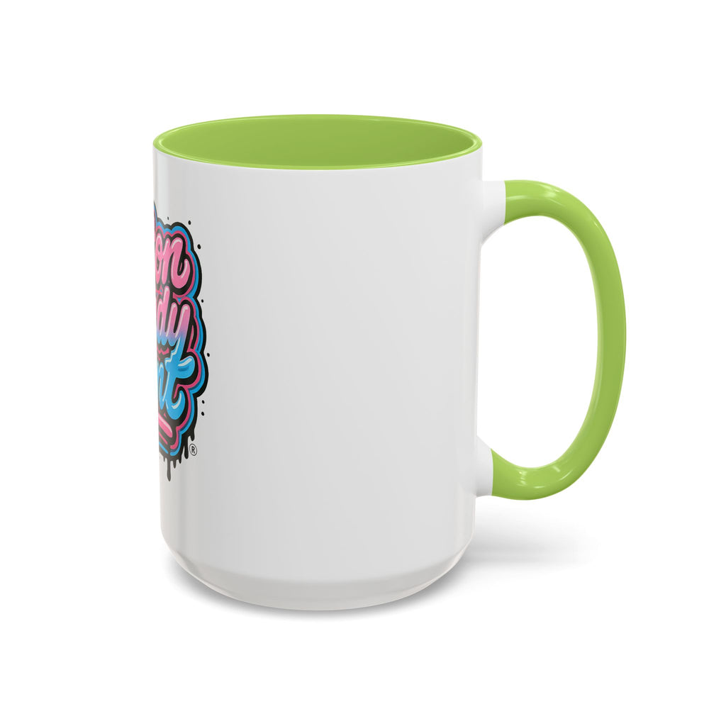 Cotton Candy Cunt Accent Coffee Mug — Design 6