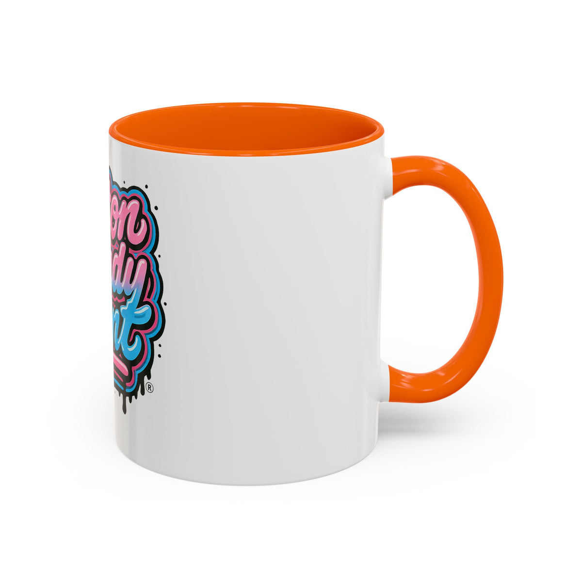 Cotton Candy Cunt Accent Coffee Mug — Design 6