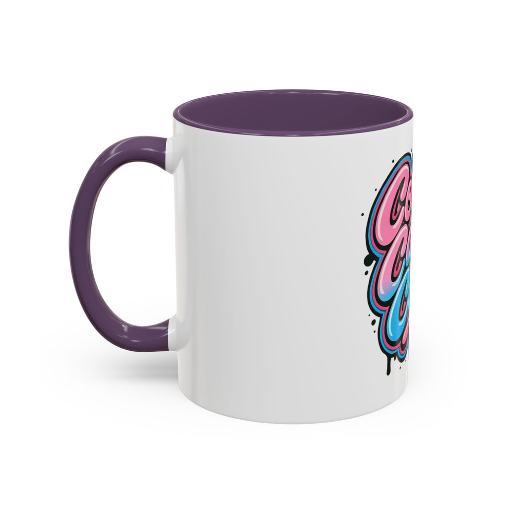 Cotton Candy Cunt Accent Coffee Mug — Design 6