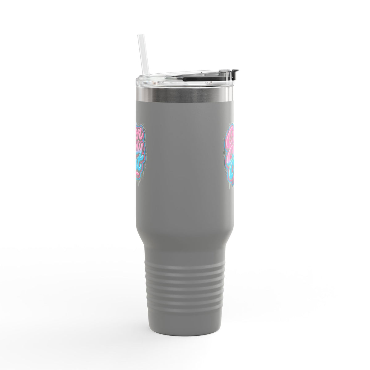 Cotton Candy Cunt 40oz Insulated Travel Tumbler — Design 6