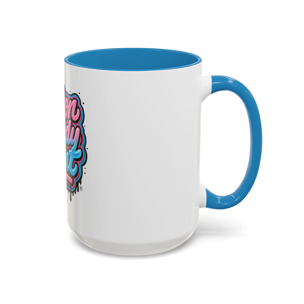 Cotton Candy Cunt Accent Coffee Mug — Design 6