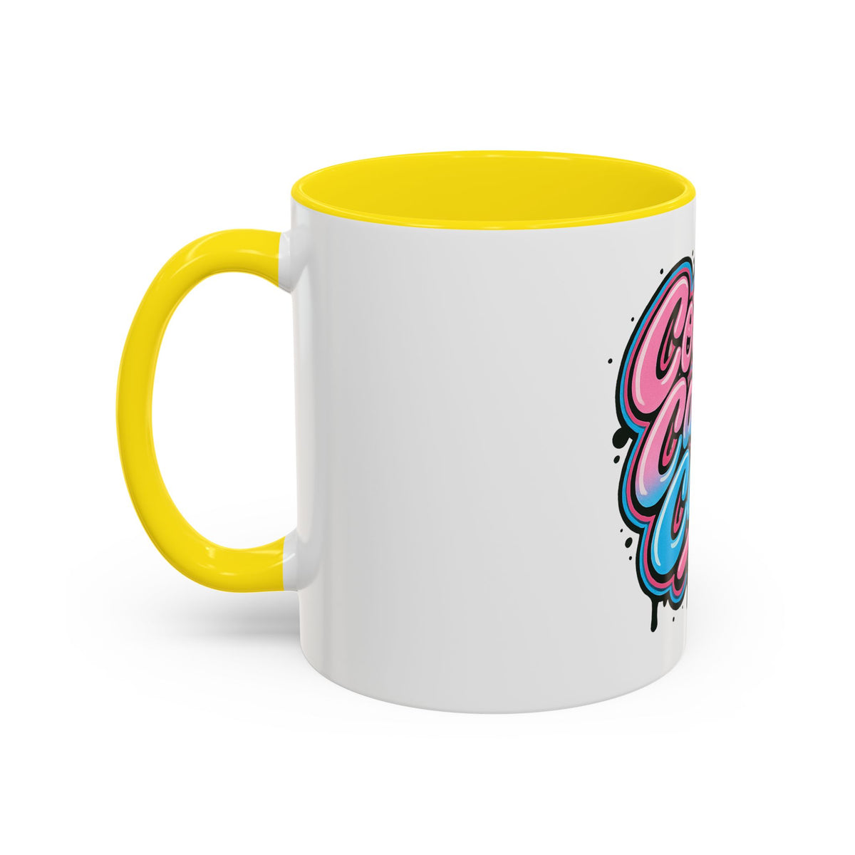 Cotton Candy Cunt Accent Coffee Mug — Design 6
