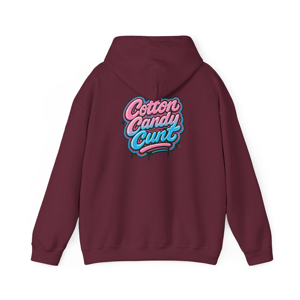 Cotton Candy Cunt Unisex Hoodie — Design 6