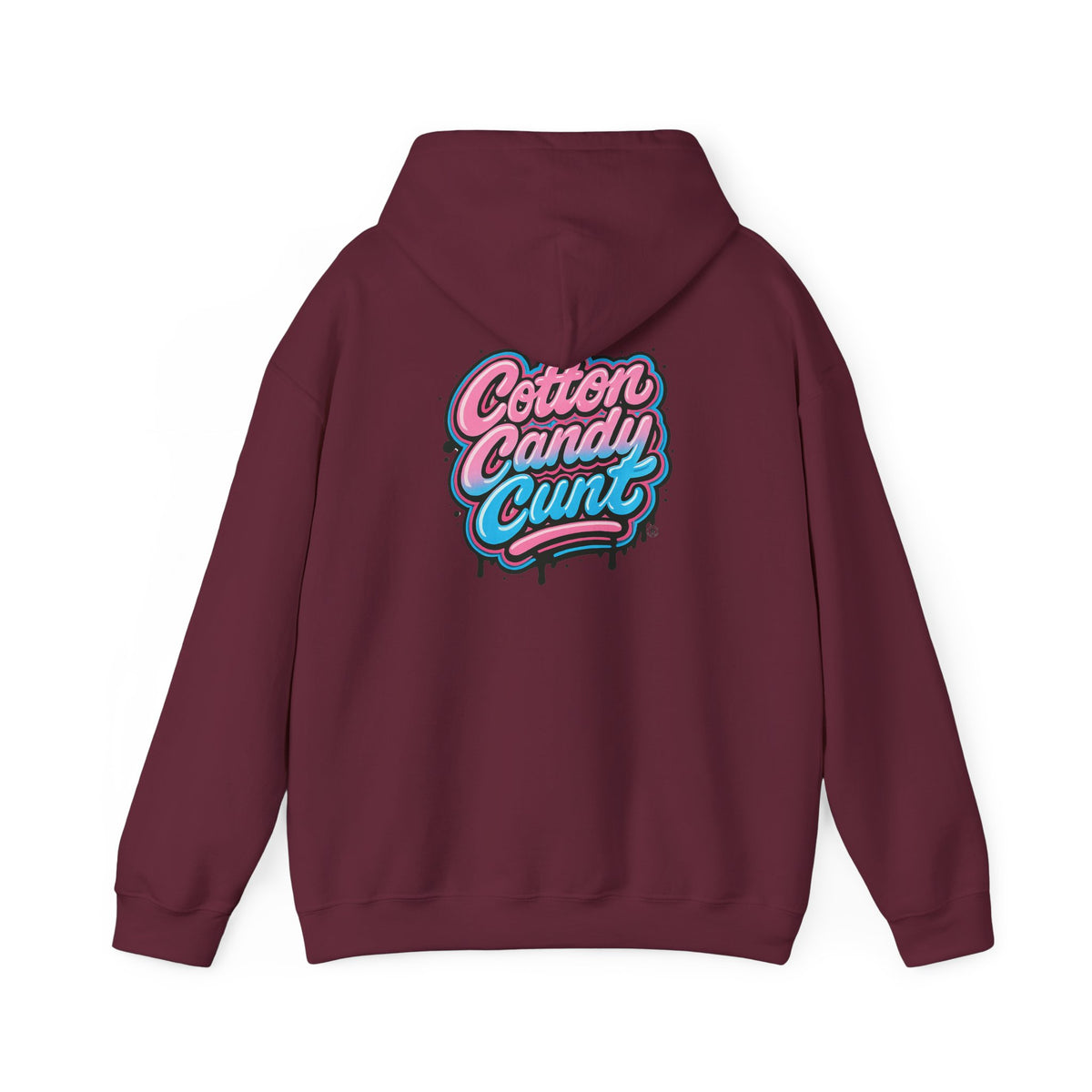 Cotton Candy Cunt Unisex Hoodie — Design 6