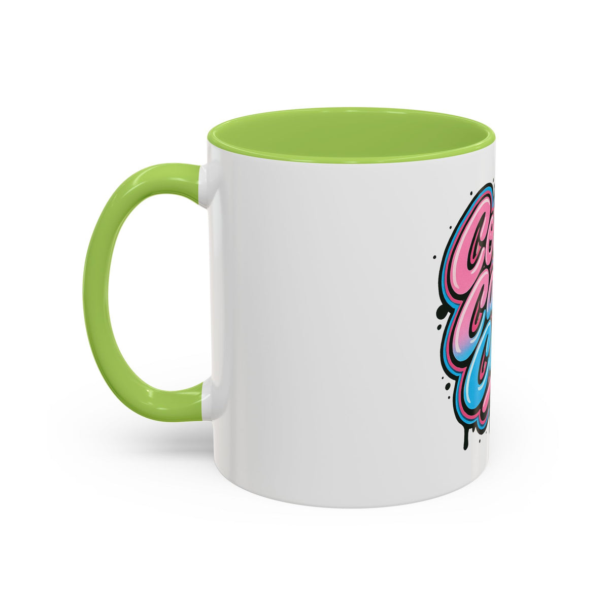 Cotton Candy Cunt Accent Coffee Mug — Design 6