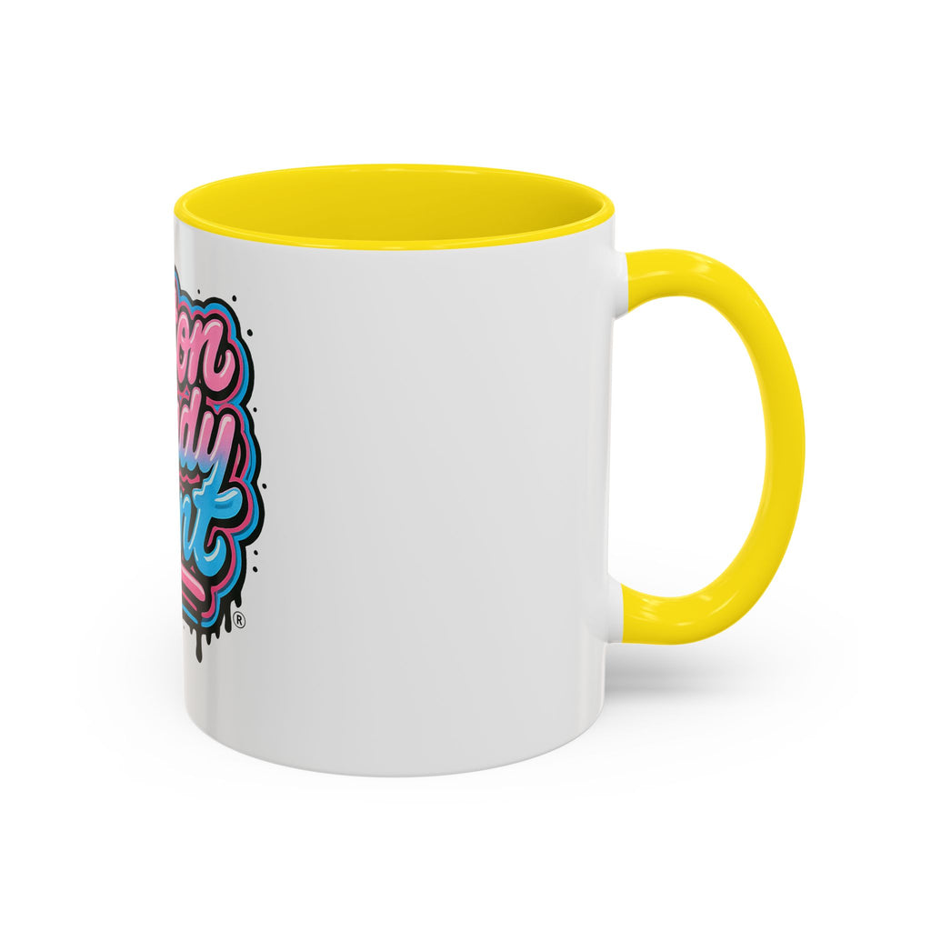 Cotton Candy Cunt Accent Coffee Mug — Design 6