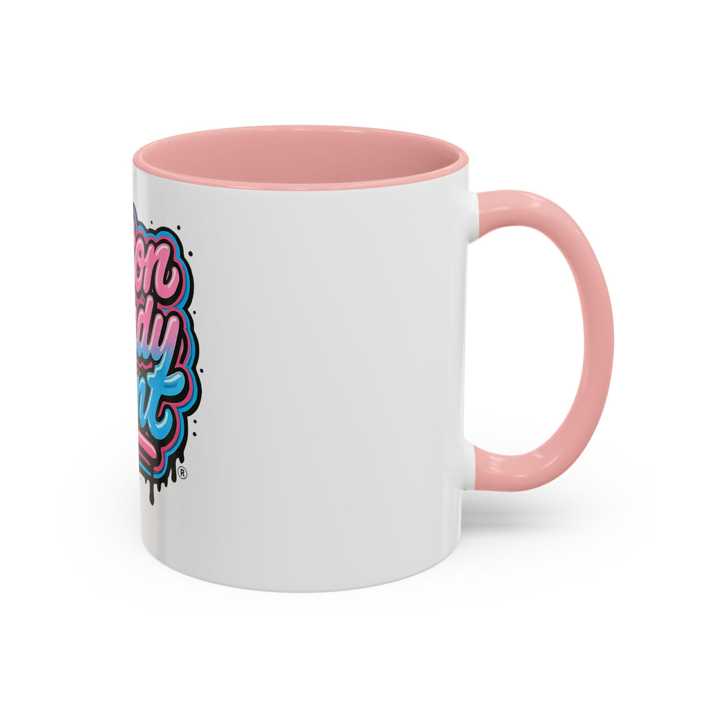 Cotton Candy Cunt Accent Coffee Mug — Design 6