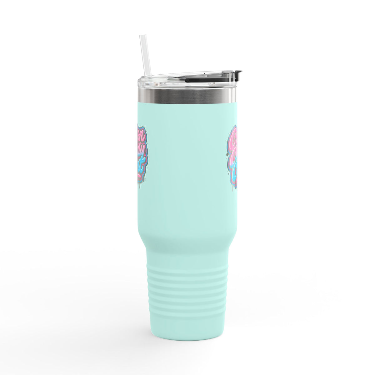 Cotton Candy Cunt 40oz Insulated Travel Tumbler — Design 6