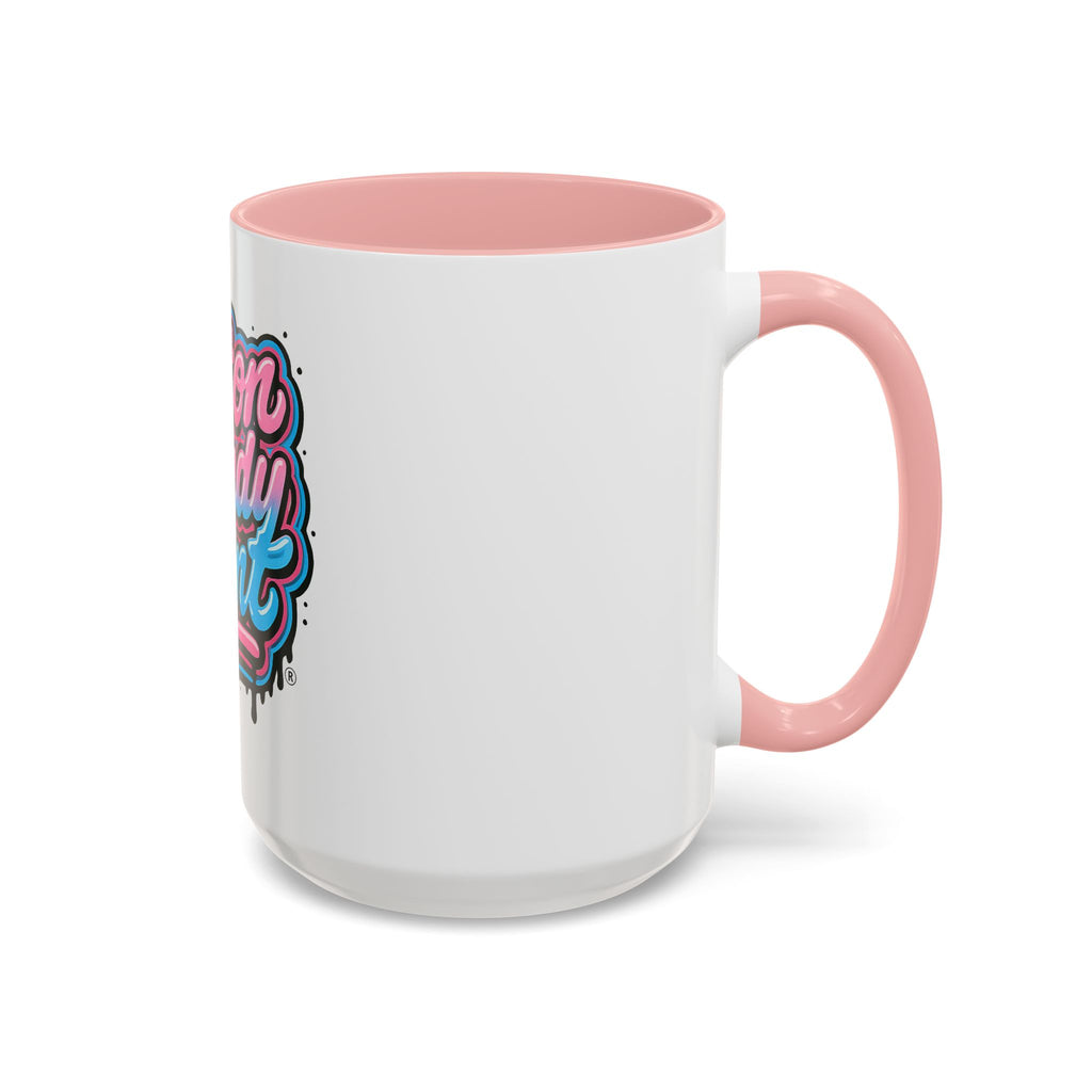 Cotton Candy Cunt Accent Coffee Mug — Design 6