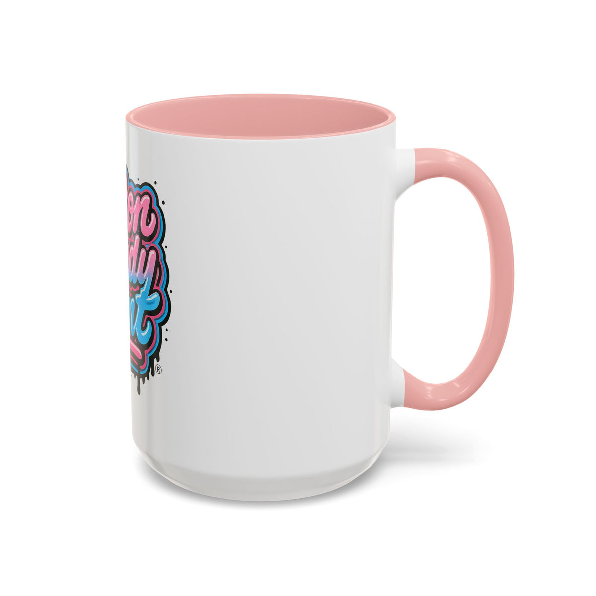Cotton Candy Cunt Accent Coffee Mug — Design 6