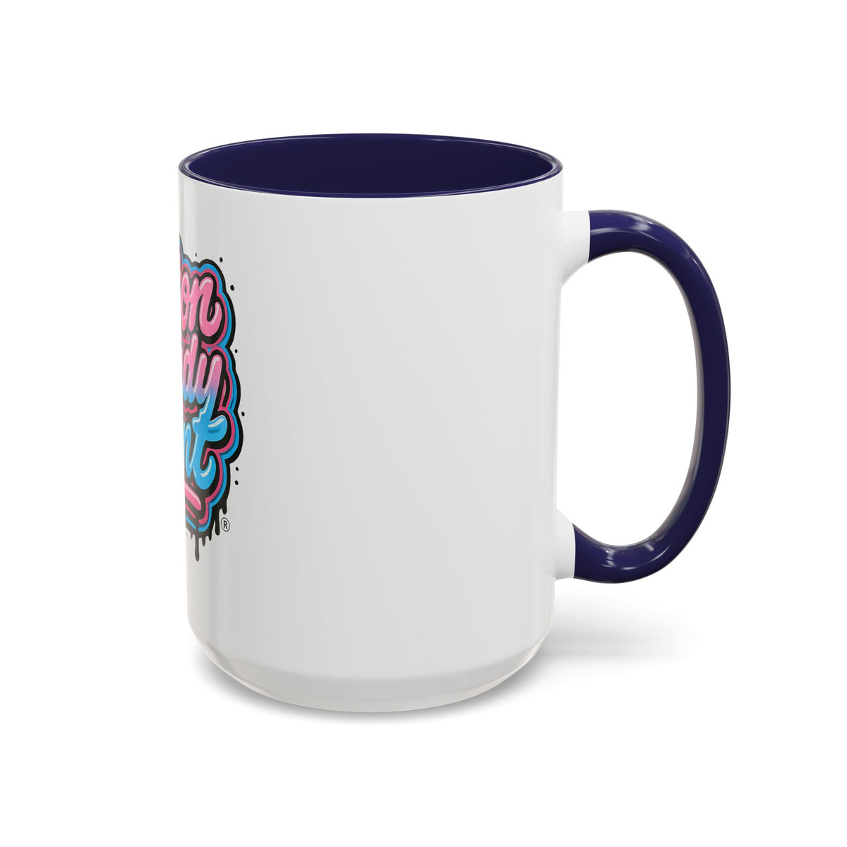 Cotton Candy Cunt Accent Coffee Mug — Design 6