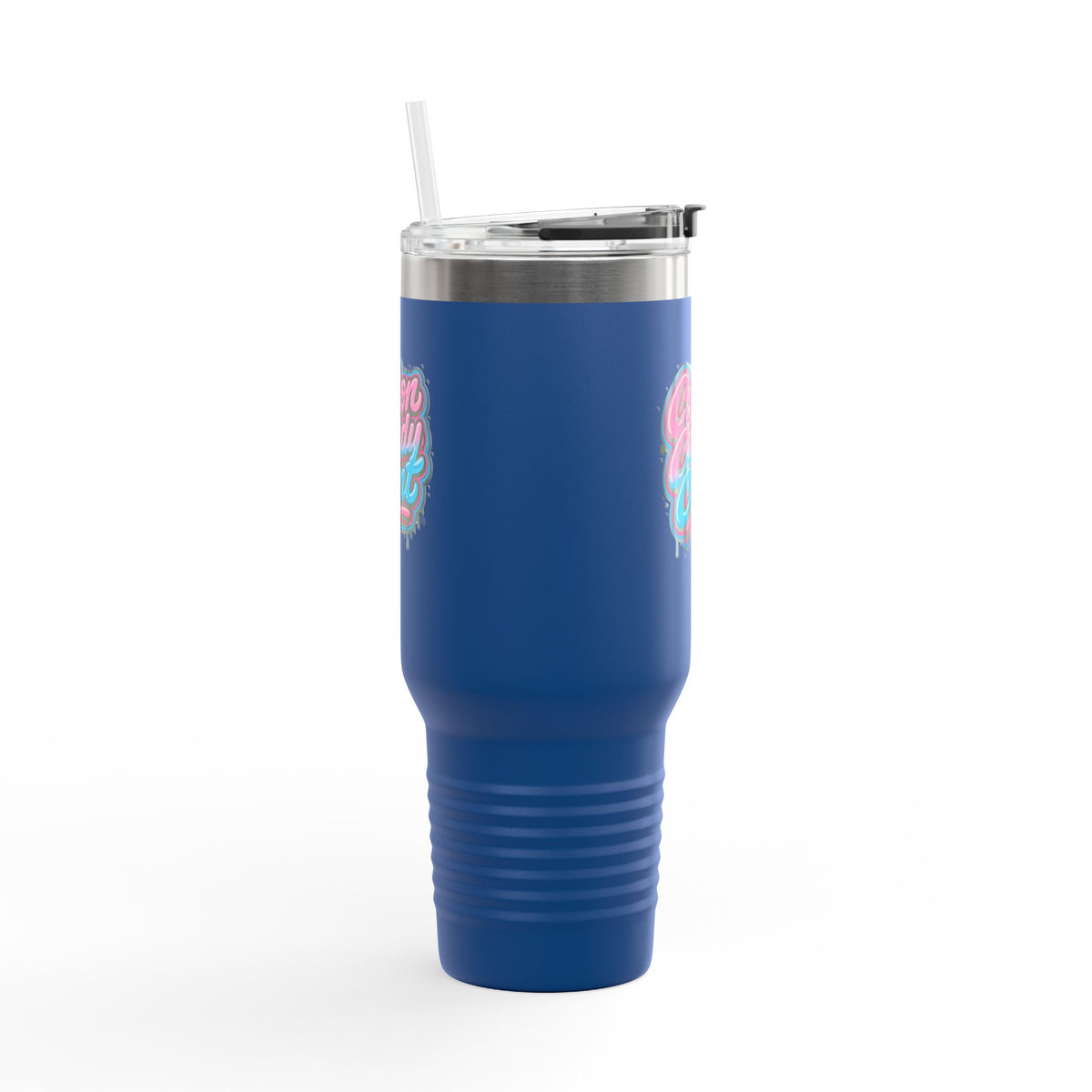 Cotton Candy Cunt 40oz Insulated Travel Tumbler — Design 6