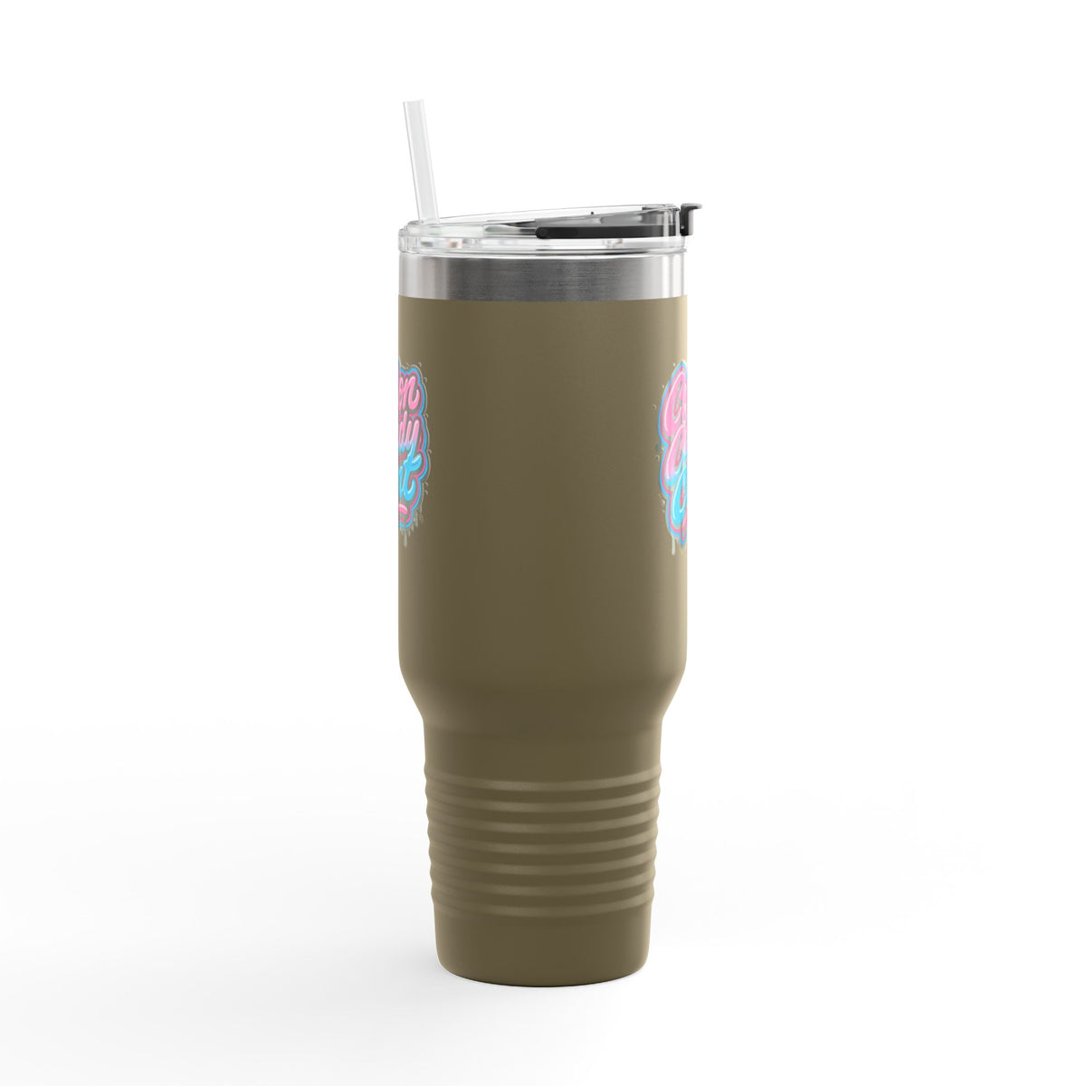 Cotton Candy Cunt 40oz Insulated Travel Tumbler — Design 6