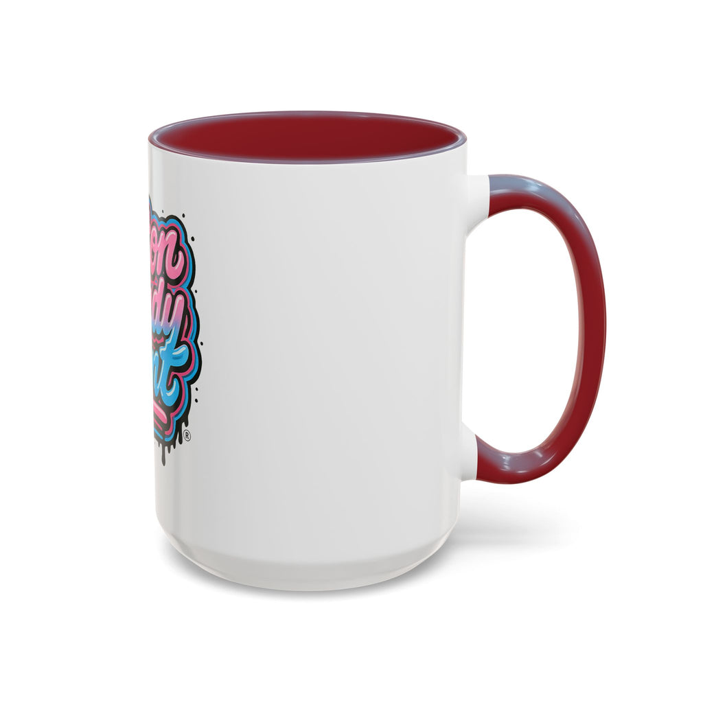 Cotton Candy Cunt Accent Coffee Mug — Design 6