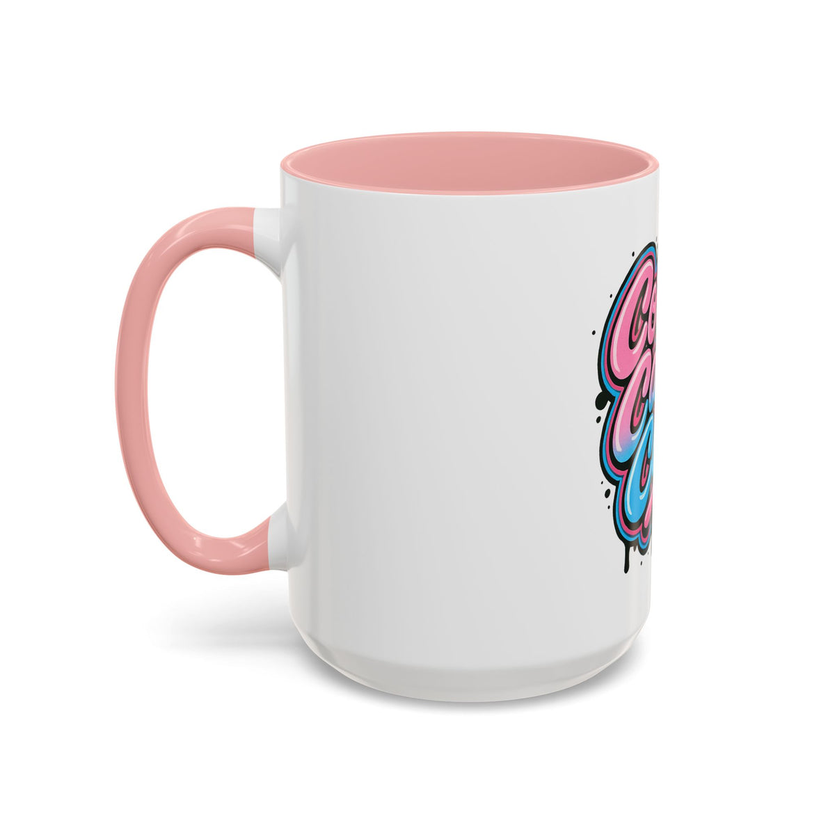 Cotton Candy Cunt Accent Coffee Mug — Design 6