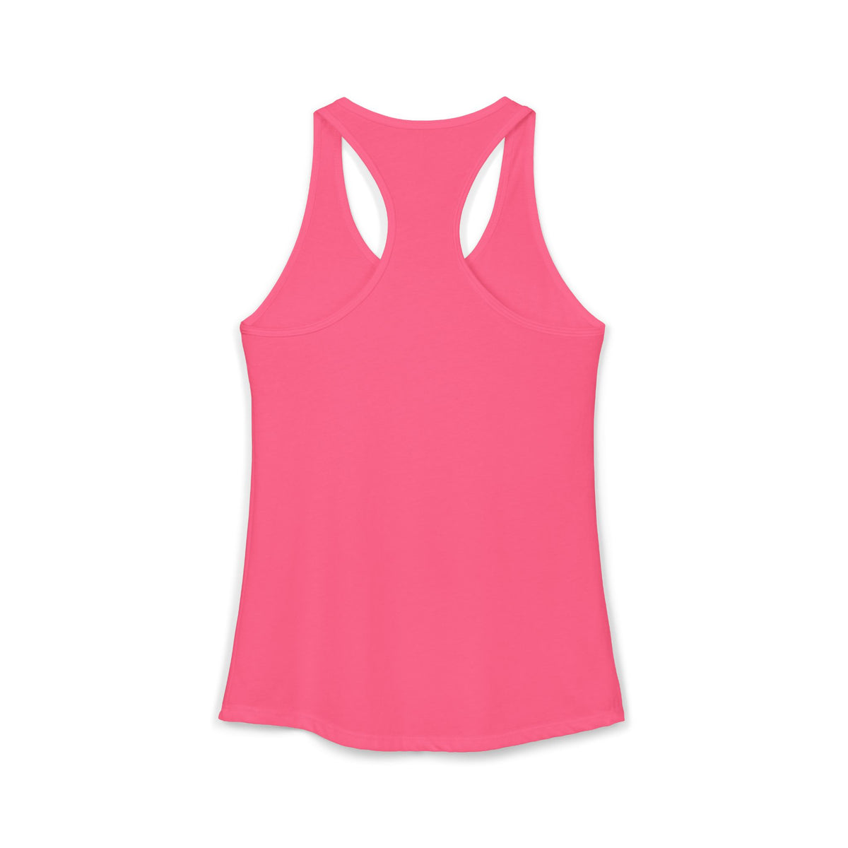 Cotton Candy Cunt Women's Hot Pink Racerback Tank — Design 6