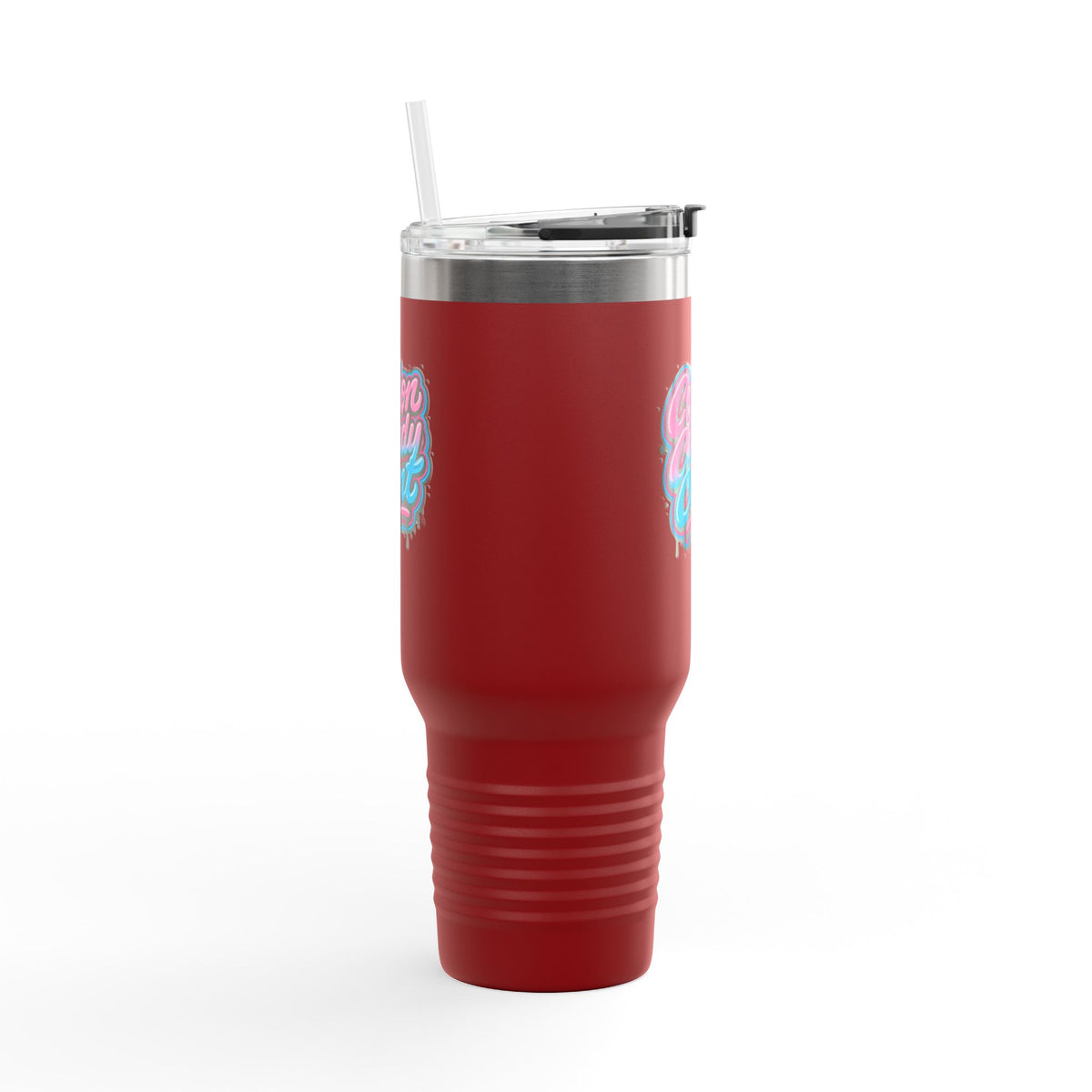 Cotton Candy Cunt 40oz Insulated Travel Tumbler — Design 6