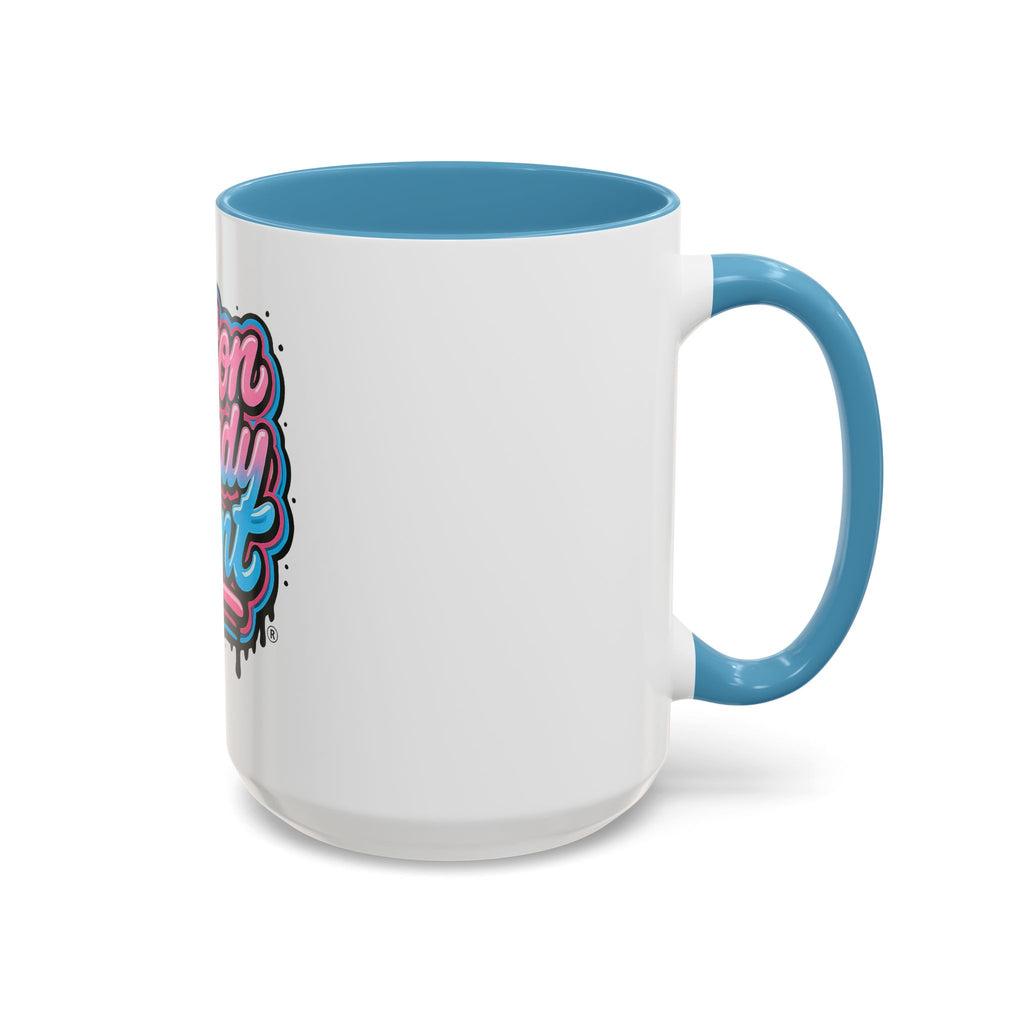 Cotton Candy Cunt Accent Coffee Mug — Design 6