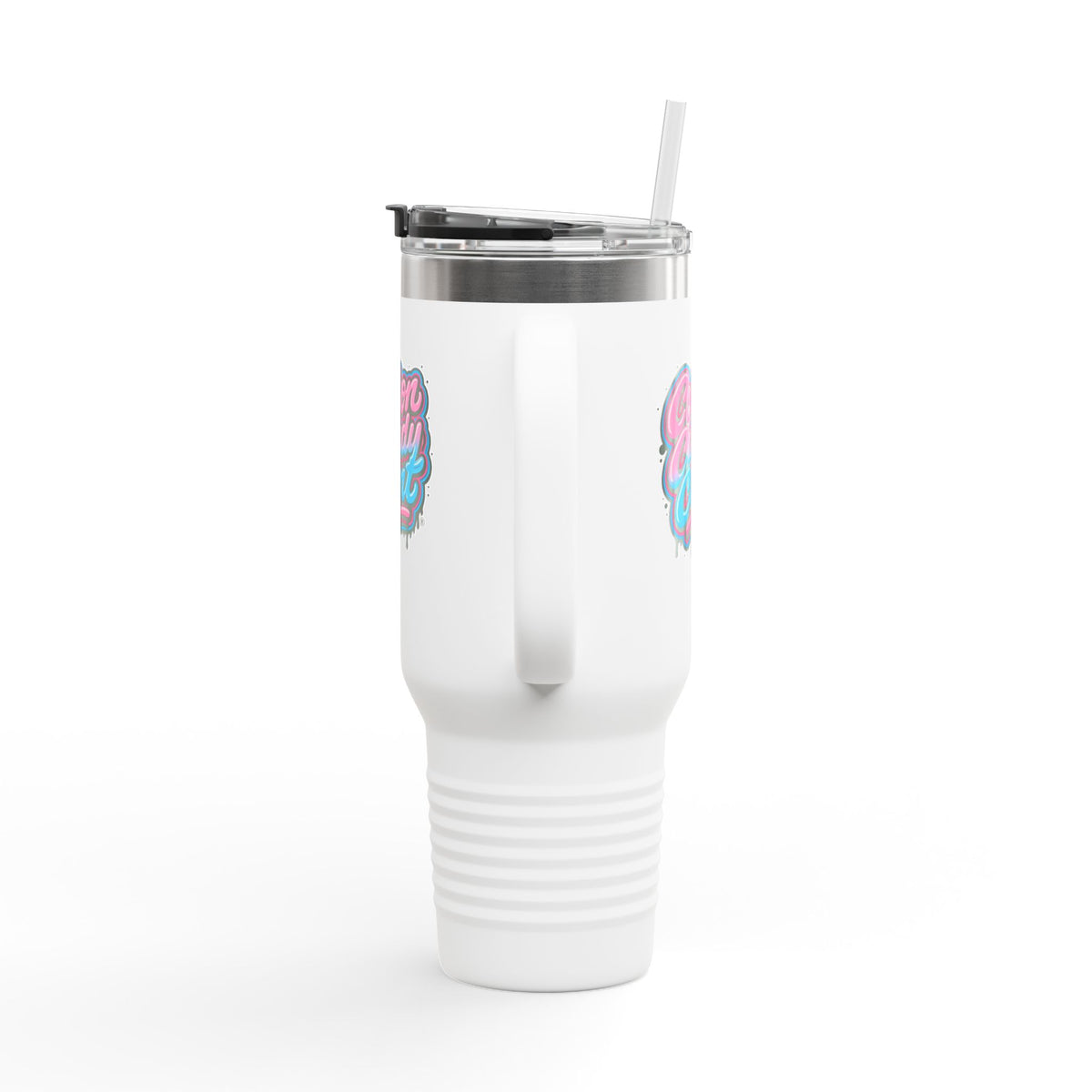 Cotton Candy Cunt 40oz Insulated Travel Tumbler — Design 6