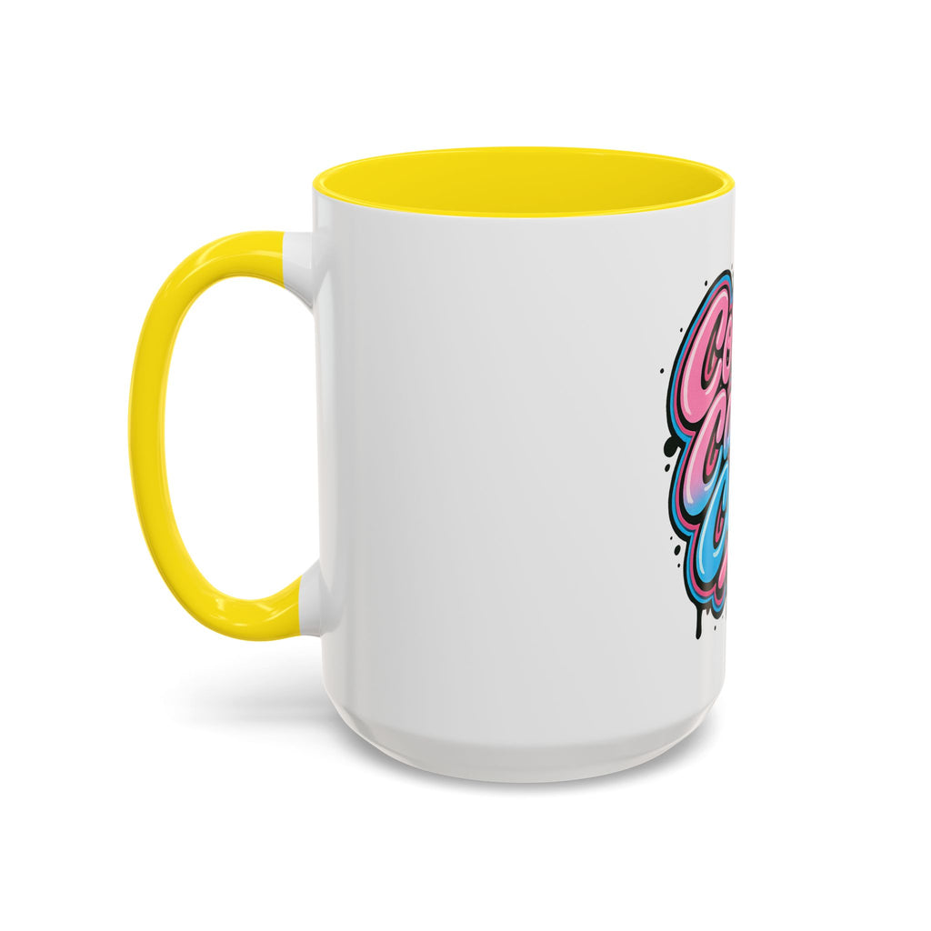 Cotton Candy Cunt Accent Coffee Mug — Design 6