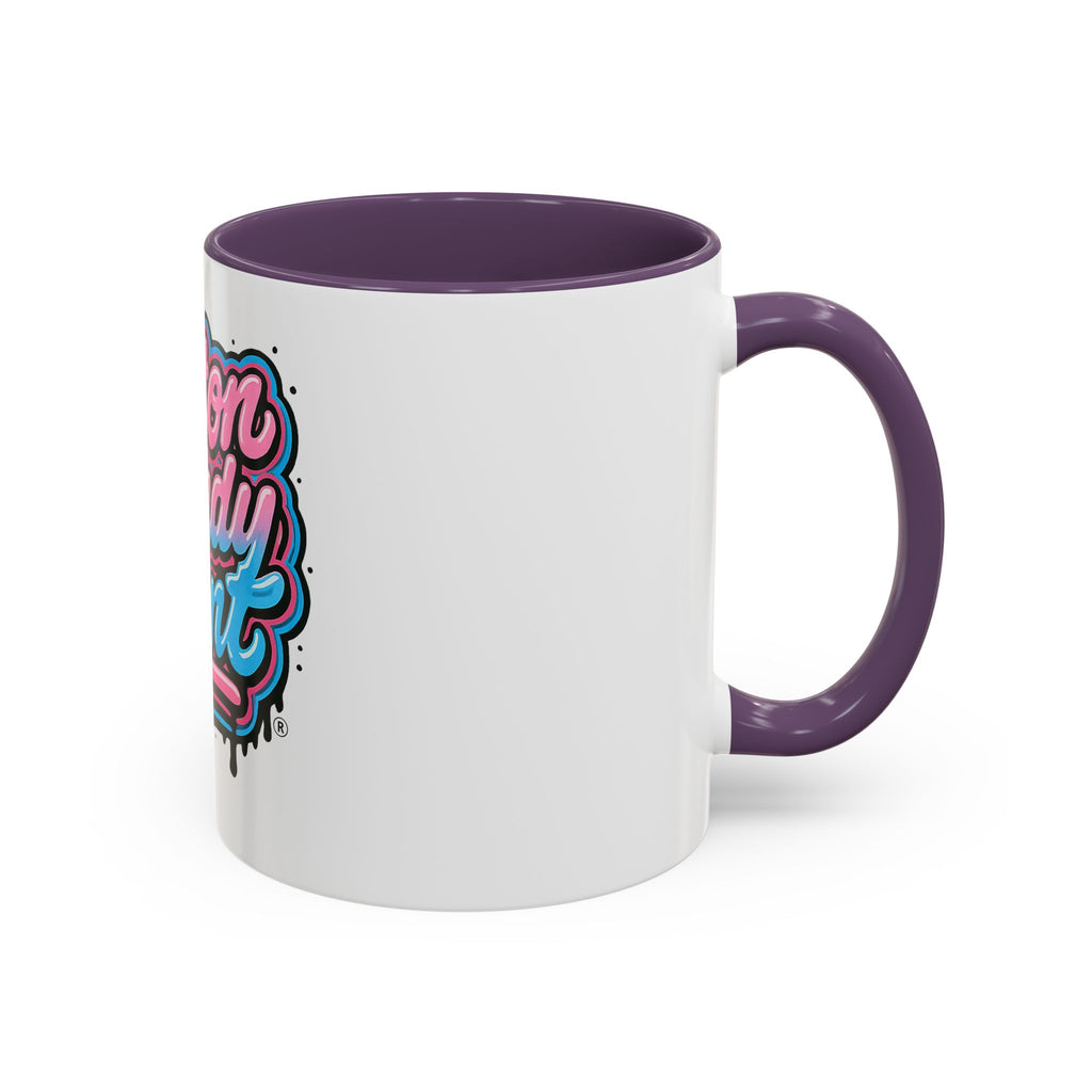 Cotton Candy Cunt Accent Coffee Mug — Design 6