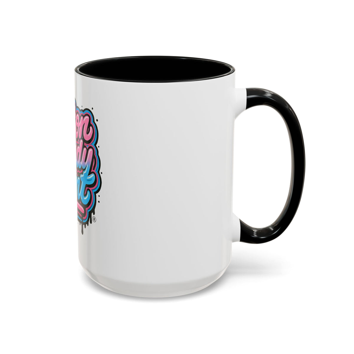 Cotton Candy Cunt Accent Coffee Mug — Design 6