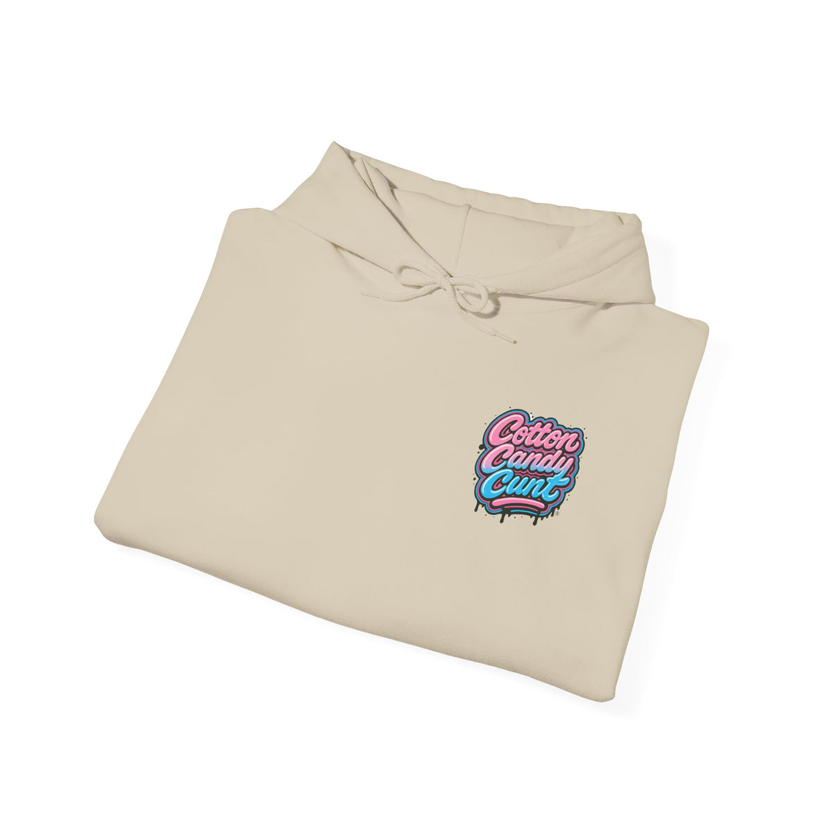 Cotton Candy Cunt Unisex Hoodie — Design 6