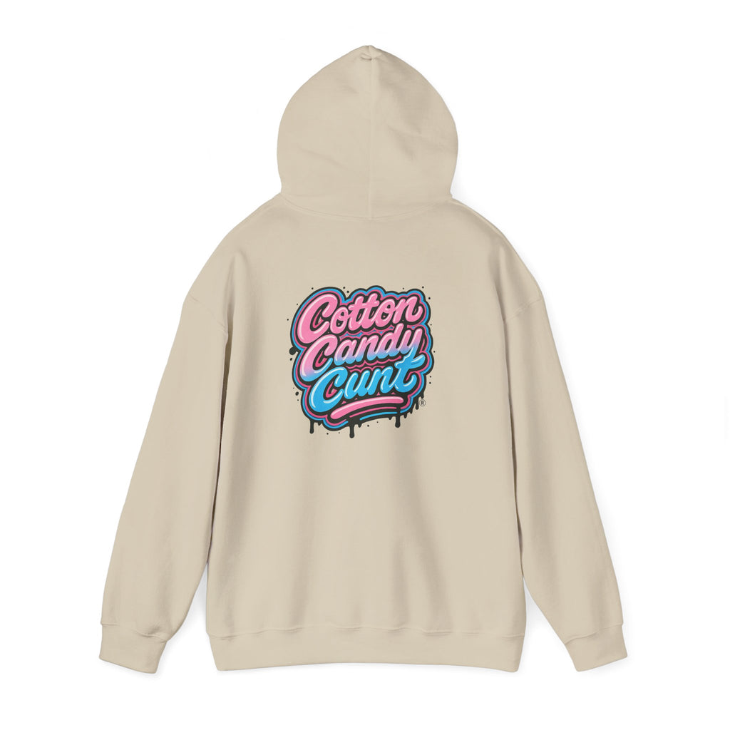Cotton Candy Cunt Unisex Hoodie — Design 6