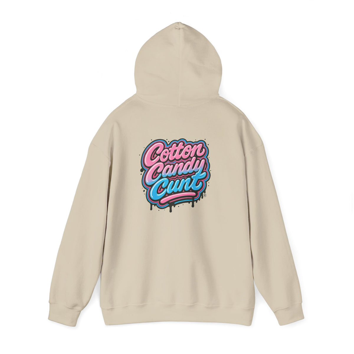 Cotton Candy Cunt Unisex Hoodie — Design 6