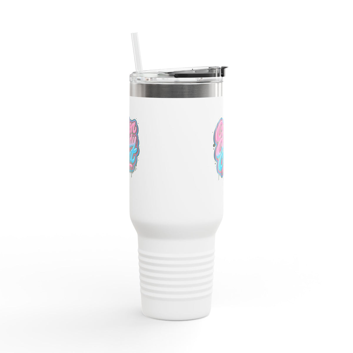 Cotton Candy Cunt 40oz Insulated Travel Tumbler — Design 6