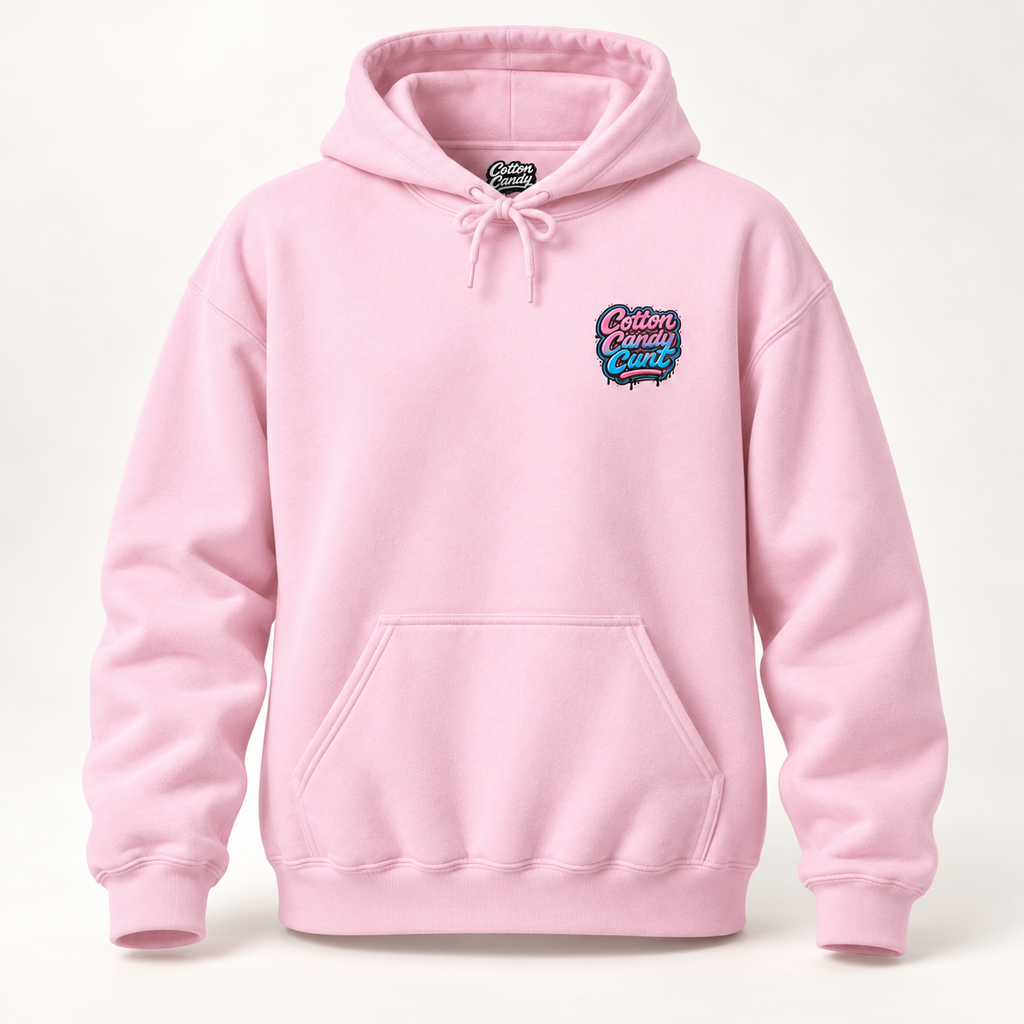 Cotton Candy Cunt Unisex Hoodie — Design 6